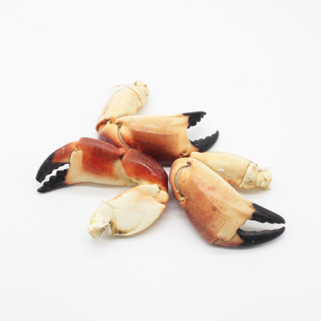 Boiled brown crab claws