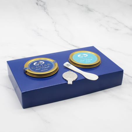 Beluga caviar from Tibet duo