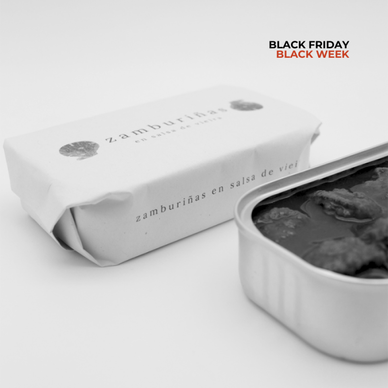 Zamburiñas en salsa de vieira