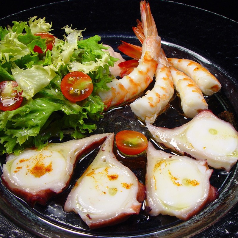 Pimentão Relleno com Camarão e Queijo