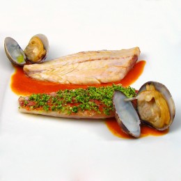 Red mullet and clams with...