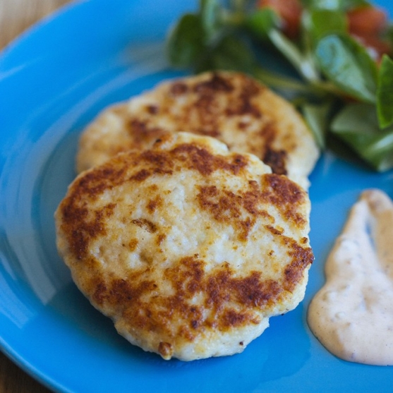 Sole burgers with chipotle mayonnaise