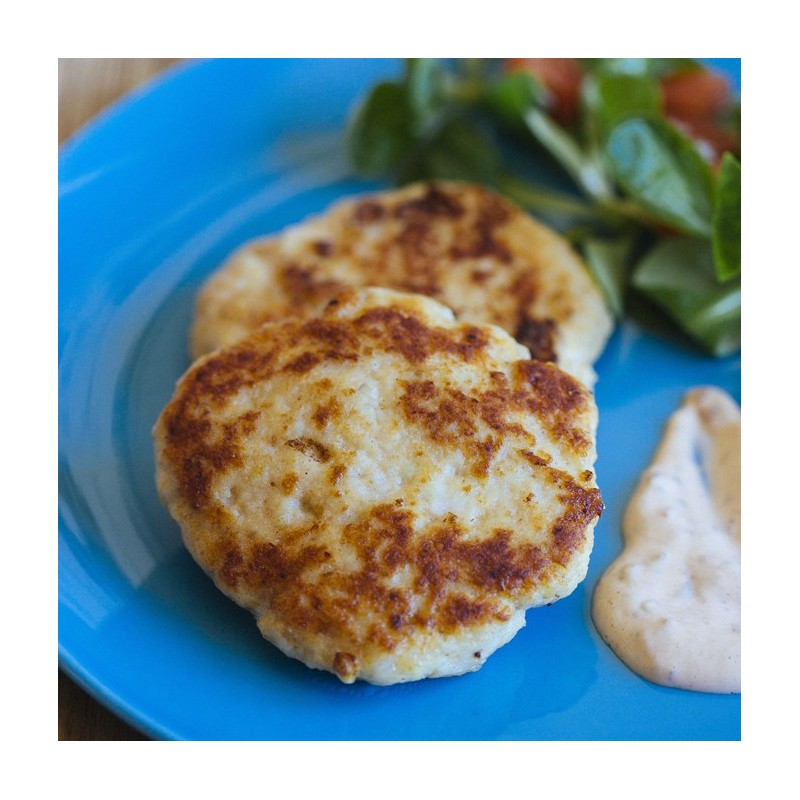 Sole burgers with chipotle mayonnaise