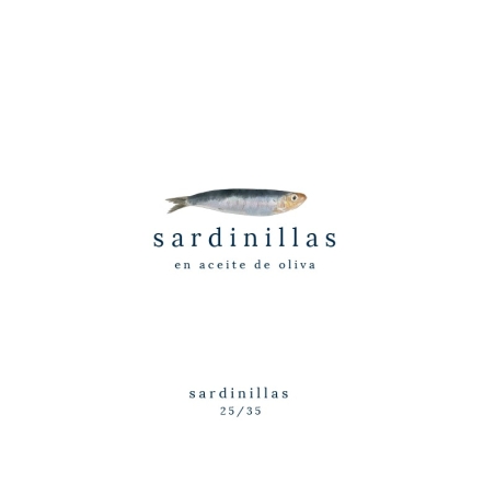 Sardines in olive oil 25/35