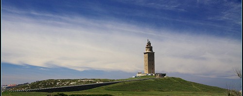 La Torre de Hércules, uno de los faros más emblemáticos de Galicia