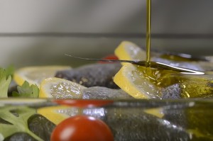 aceite y pescado