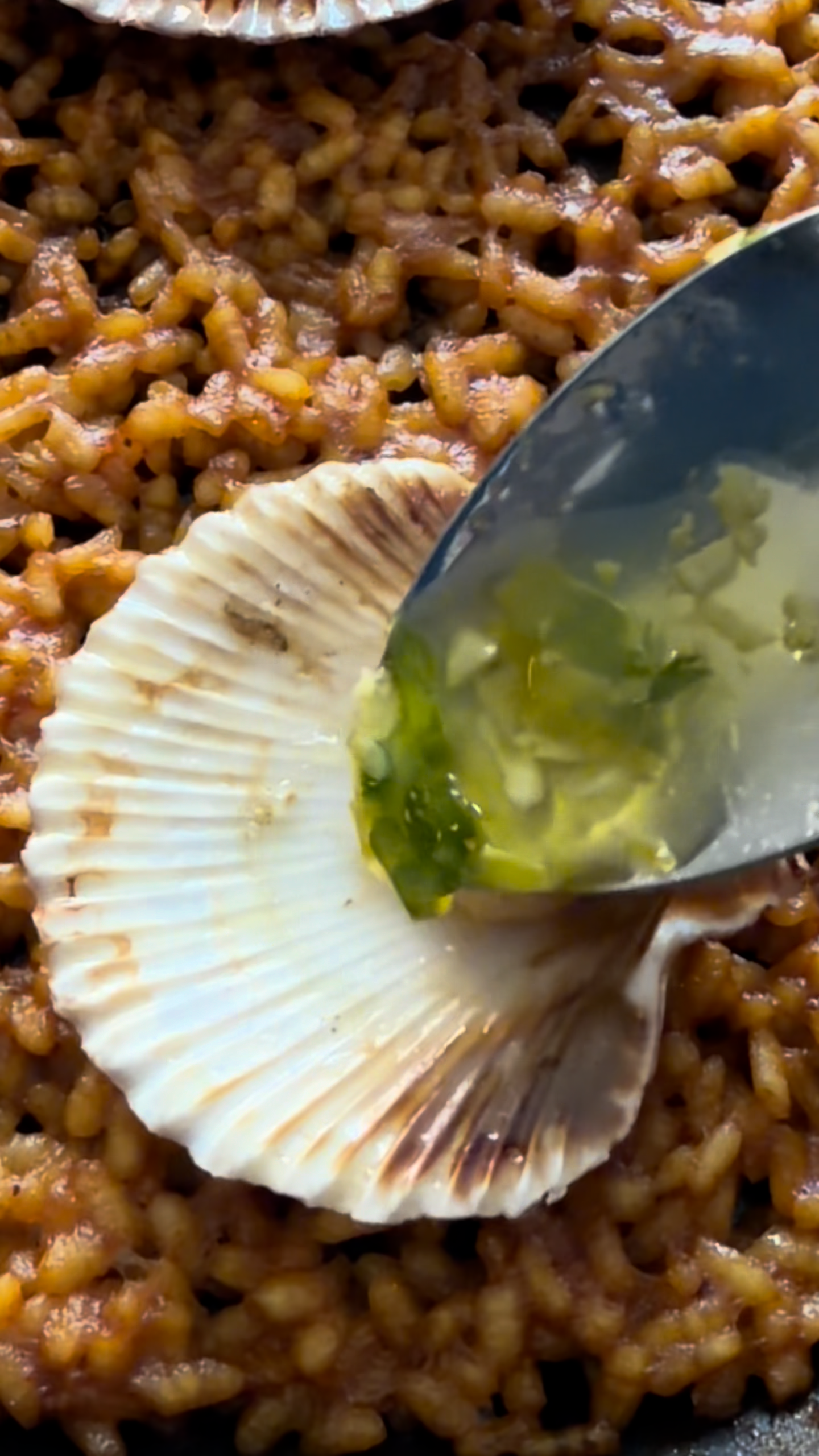 Scallop Rice Queen Scallop Rice with Perfect Socarrat | Mariskito Recipes
